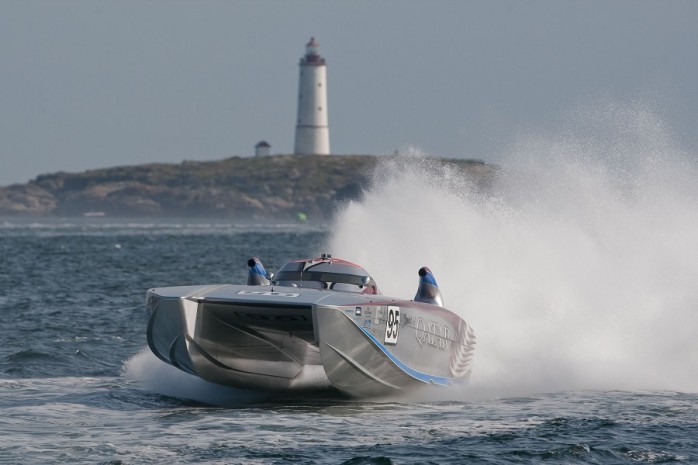 UIM Norwegian Class 1 Offshore power boat Grand Prix 2011 